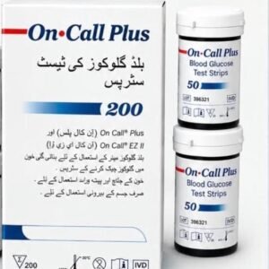 On-Call Plus Blood Glucose Test Strips 4 X 50