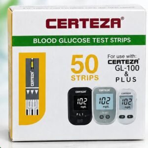 Certeza Plus Blood Glucose Test Strips