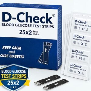 D-Check Blood Glucose Test Strips