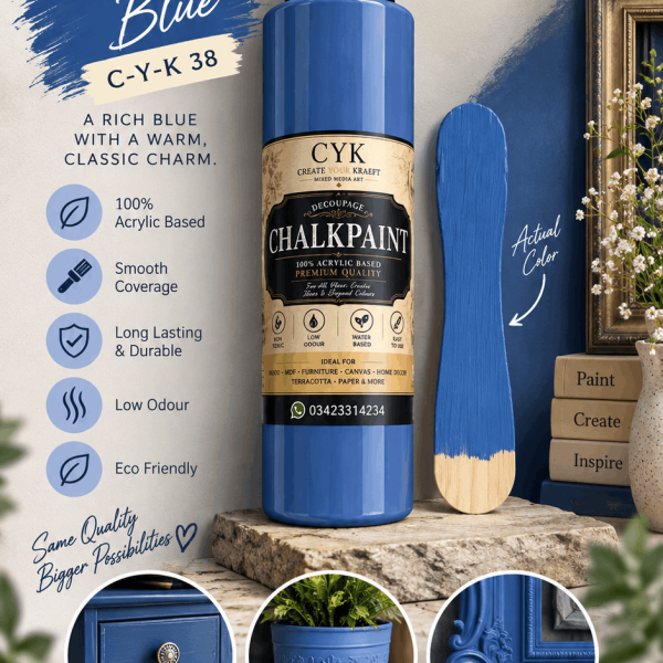 CYK Chalk Paint Royal Blue CYK-38