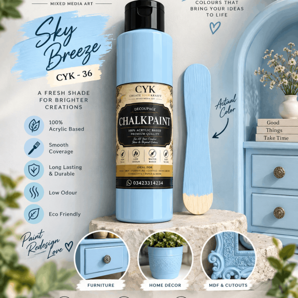 CYK Chalk Paint Sky Breeze CYK-36