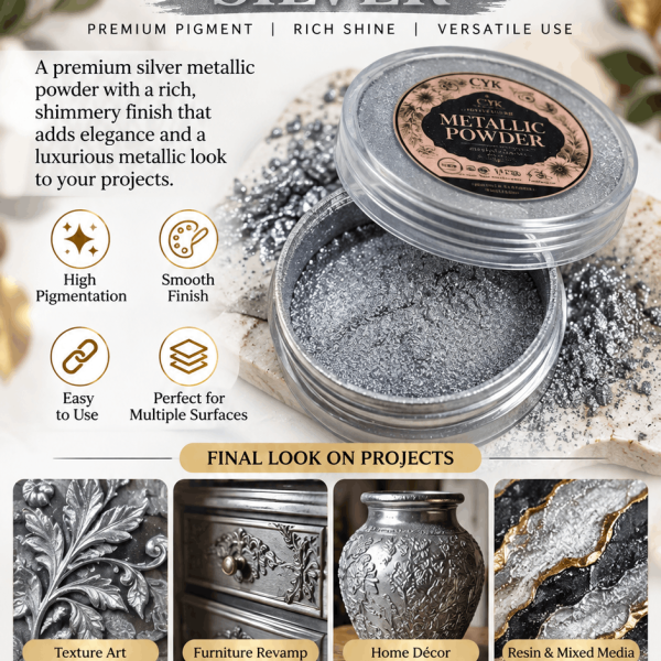 CYK Metallic Powder Silver