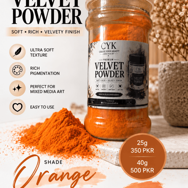 CYK Velvet Powder Orange