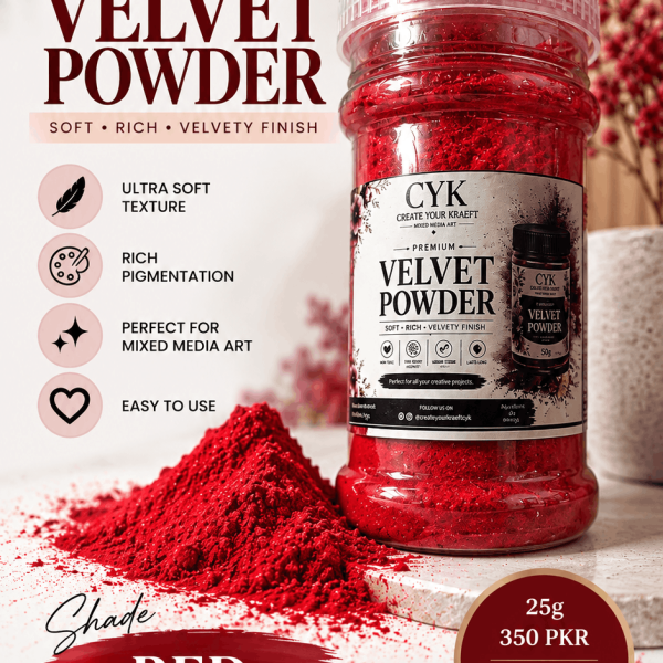 CYK Velvet Powder Red
